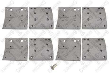 Накладки тормозные, комплект STELLOX 85-01009-SX