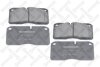 Тормозные колодки дисковые, комплект STELLOX 85-01414-SX (фото 1)