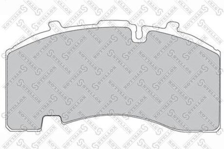 Тормозные колодки дисковые, комплект STELLOX 85-01430-SX