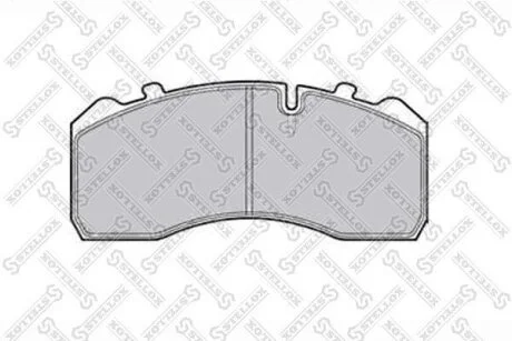 Тормозные колодки дисковые, комплект STELLOX 85-11418-SX