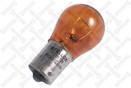 Лампа накаливания желтая PY21W 12V 21W STELLOX 99-39039-SX