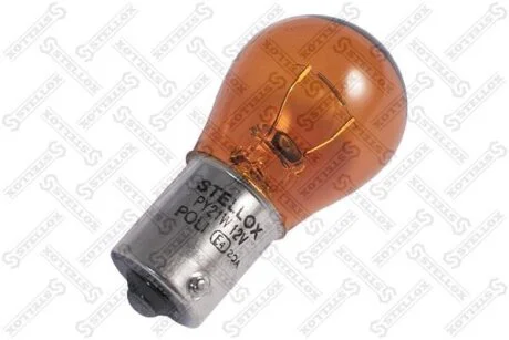 Лампа накаливания желтая PY21W 12V 21W STELLOX 99-39039-SX