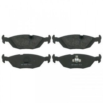 Тормозные колодки дисковые задние, комплект SWAG 20 91 6141