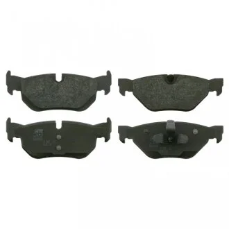 Тормозные колодки дисковые задние, комплект SWAG 20 91 6533
