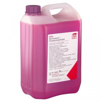 Антифриз-концентрат G12+ ANTIFREEZE, фиолетовый, 5 л SWAG 30 91 9402