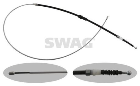 Трос ручника SWAG 30 93 6957