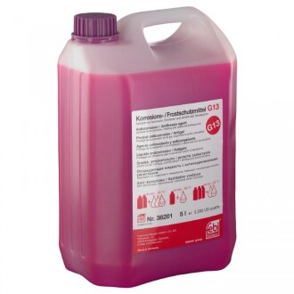 Антифриз-концентрат G13 ANTIFREEZE, фиолетовый, 5 л SWAG 30 93 8201