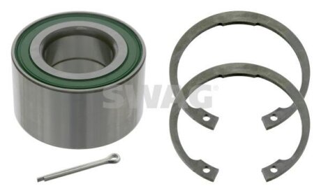 Подшипник передней ступицы колеса, комплект SWAG 40 91 9085