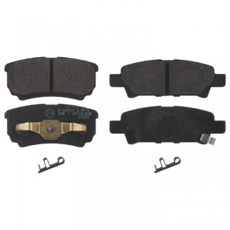 Тормозные колодки дисковые задние, комплект SWAG 80 91 6774