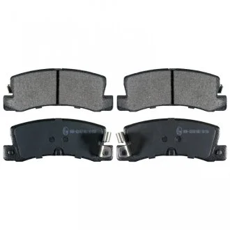 Тормозные колодки дисковые задние, комплект SWAG 81 91 6580