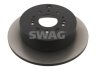 Тормозной диск задний невентилируемый SWAG 90 92 9351 (фото 1)