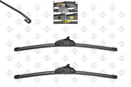 Комплект щеток стеклоочистителя VisioFlex Alternative 475/475 SWF 119710