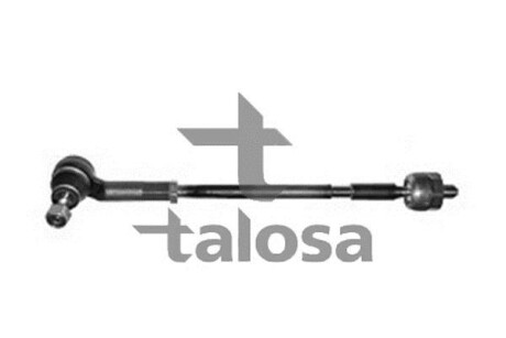 Тяга рулевая с наконечником правая, комплект TALOSA 41-00223