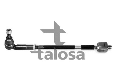 Тяга рулевая с наконечником правая, комплект TALOSA 41-09701