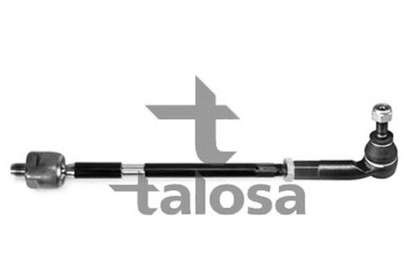 Тяга рулевая с наконечником левая, комплект TALOSA 41-09702