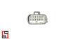 Фара головного света р/управление с квадратным разъемом good RH Volvo FM12, FH12 e-mark TD01-51-001BRP TANGDE TD01-51-001AR-2 (фото 1)