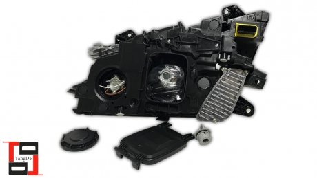 Фара головного світла ел/управління з протитуманкою chrome LHD LHS Volvo FH4, FM4 e-mark 22239219 TANGDE TD01-51-034CLP (фото 1)