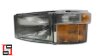 Фара головного света с поворотником, фишкой и проволокой LH Scania R114 e-mark 1732515 TANGDE TD01-52-003LW-T (фото 2)