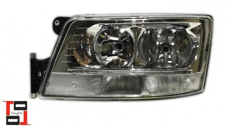 Фара головного света р/управление с дневной лампой LH Man TGX e-mark 81251016501 TANGDE TD01-57-015BL