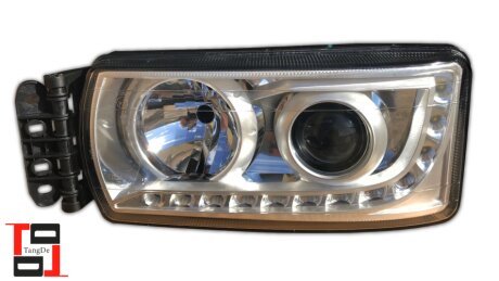 Фара головного света LED р/управление LH Iveco Stralis 2013 Hi-way e-mark 5801745449 TANGDE TD01-59-031L-T