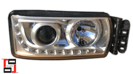 Фара головного света LED р/управление RH Iveco Stralis 2013 Hi-way e-mark 5801745452 TANGDE TD01-59-031R-T