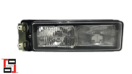 Противотуманная фара с рамкой LH Daf XF95, CF 1997 e-mark 1328860 TANGDE TD01-61-003L-1-T