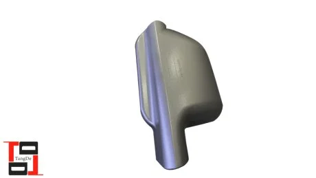 Накладка на широкоугольное зеркало левое Renault silver e-mark 7420903885 TANGDE ZL04-58-007GL-T