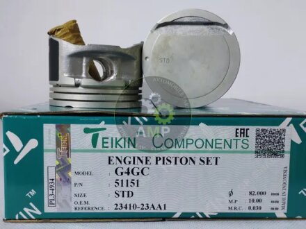 Поршни двигателя, комплект TEIKIN 51151STD