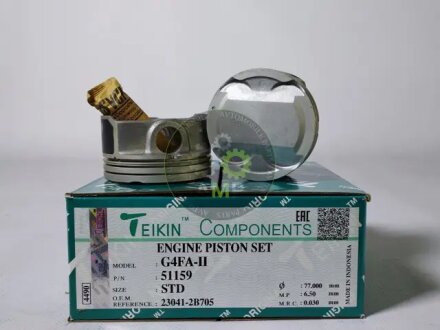 Поршни двигателя, комплект TEIKIN 51159STD