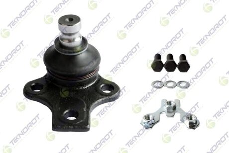 VW Шаровая опора (с креплением+пластина!) 19mm пер TEKNOROT V404K