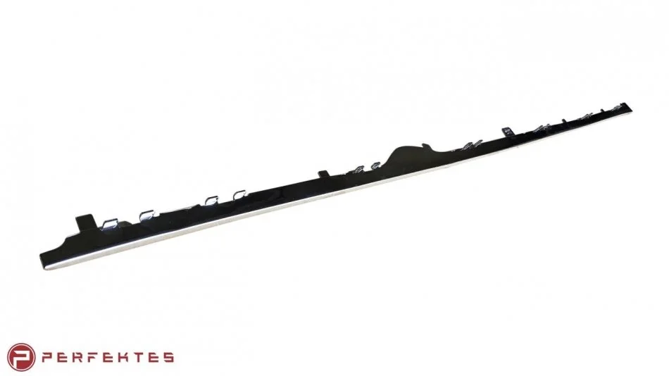 Молдинг накладки порога (хром пластик) LH Tesla Model S 102504100E TESLA 1025041-00-G (фото 1)