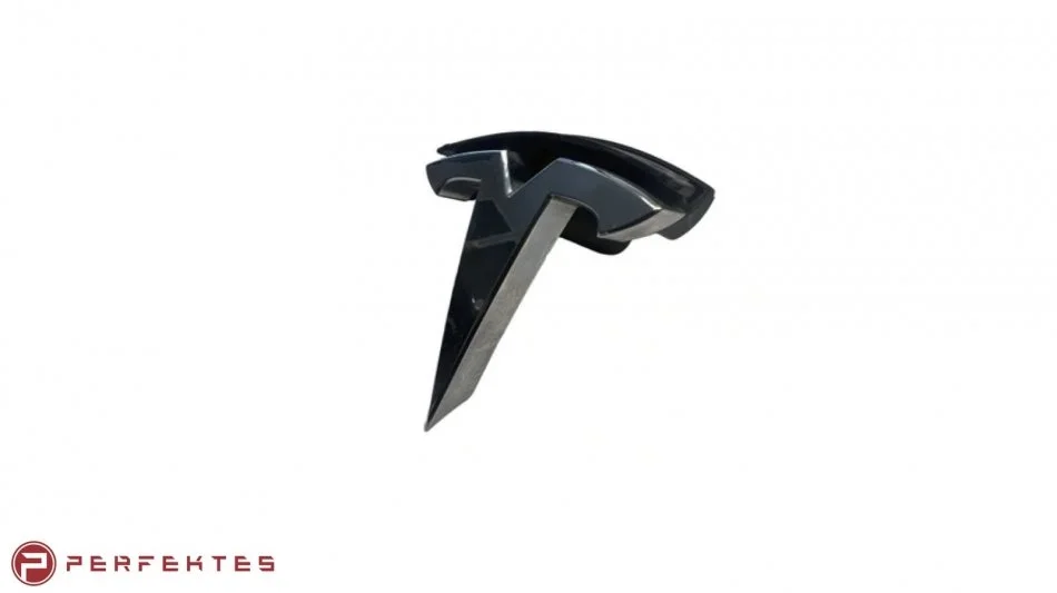 Логотип переднього бампера T (емблема) Tesla Model S TESLA 1056386-00-F (фото 1)
