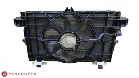 Вентилятор системи охолодження + радіатор (у зборі) Model Y 1494174-00-A TESLA 1493995-00-B (фото 1)