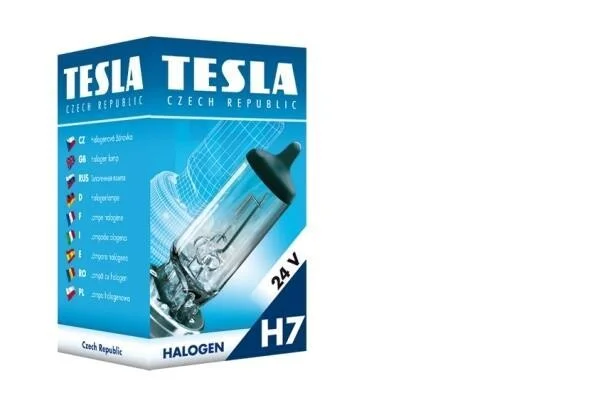 Лампа галогенная 24В H7 70Вт TESLA B10702 (фото 1)