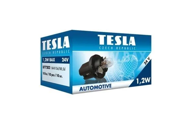 Лампочка накаливания BAX 24V 1,2W TESLA B77202 (фото 1)