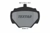 Тормозные колодки дисковые, комплект TEXTAR 2034402 (фото 1)