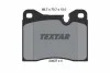 Тормозные колодки дисковые, комплект TEXTAR 2043703 (фото 1)