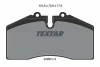 Тормозные колодки дисковые, комплект TEXTAR 2095302 (фото 1)