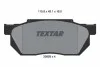 Тормозные колодки дисковые, комплект TEXTAR 2095901 (фото 1)