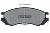 Тормозные колодки дисковые, комплект TEXTAR 2128002 (фото 1)