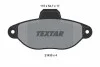 Тормозные колодки дисковые, комплект TEXTAR 2143602 (фото 1)