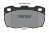 Тормозные колодки дисковые, комплект TEXTAR 2151901 (фото 1)