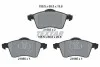 Комплект гальмівних колодок передн, VW CALIFORNIA T4 CAMPER, TRANSPORTER T4 1.9D-2.8 07.90-06.03 TEXTAR 2188302 (фото 1)