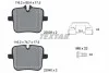 Колодки гальмівні (задні) BMW M5 (G30)/X5 (G05)/X6 (G06) 17- (TRW) (з аксесуарами) TEXTAR 2203901 (фото 2)