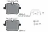 Колодки гальмівні (задні) BMW M5 (G30)/X5 (G05)/X6 (G06) 17- (TRW) (з аксесуарами) TEXTAR 2203901 (фото 3)