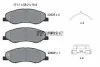 Комплект гальмівних колодок, HONDA ODYSSEY HYUNDAI GRANDEUR KIA CEE\'D, CERATO III, PRO CEE\'D 1.6/3.0/3.5 07.11- TEXTAR 2282601 (фото 1)