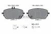 Колодки гальмівні (передні) MB A-class (W177)/B-class (W247) 18- (CBI) TEXTAR 2298801 (фото 3)