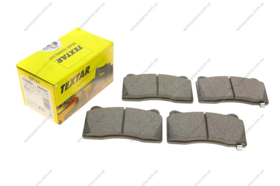 Колодки гальмівні (передні) Honda Civic 12-/Mitsubishi Lancer 95-15/Subaru Impreza 99-13 (Brembo) Q+ TEXTAR 2309204 (фото 1)