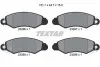 Тормозные колодки дисковые, комплект TEXTAR 2329601 (фото 1)