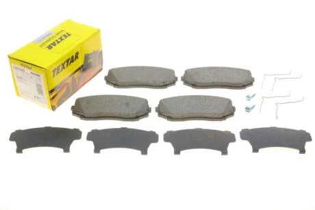 Колодки гальмівні (передні) Mitsubishi Eclipse/Outlander 12- (Advics) TEXTAR 2351505